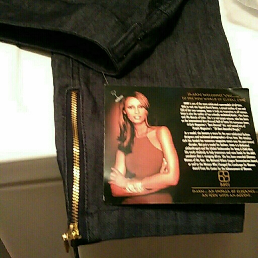 Iman skinny jeans